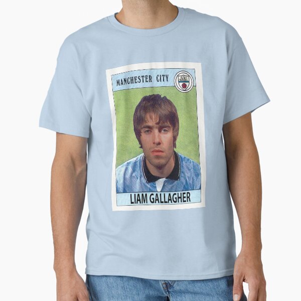 Liam Gallagher Retro Football Sticker Classic T-Shirt