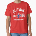 Norway 2026 World Football Fan Graphic by Imaginationbeyond