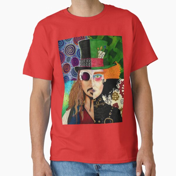 Johnny Depp Character Collage Classic T-Shirt