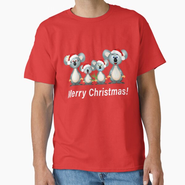 Merry Christmas - Koala Australian Theme Classic T-Shirt