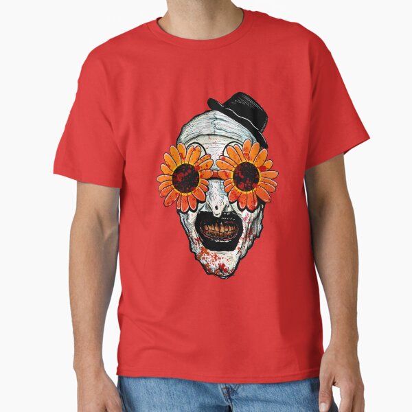 Art The Clown Terrifier 2 Sunflower Sunglasses Classic T-Shirt