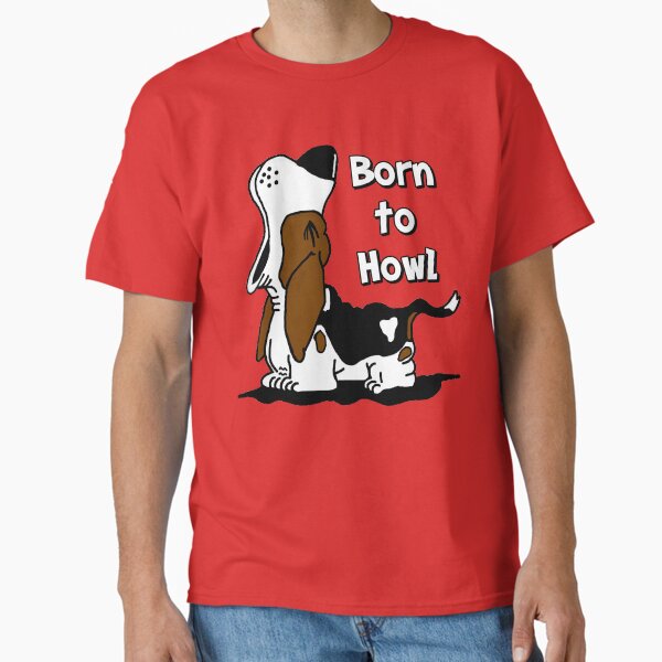 Born to Howl Basset Hound Classic T-Shirt