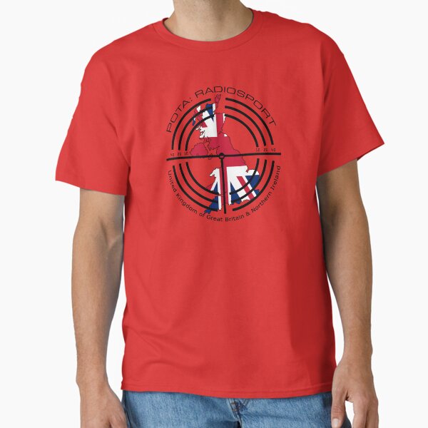 POTA Radiosport Viewfinder United Kingdom Ham Radio Classic T-Shirt