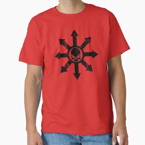 Mark of Chaos Distressed Black Classic T-Shirt