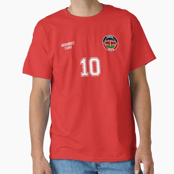 Kenya Soccer Pride Retro Football Jersey for Fans Classic T-Shirt