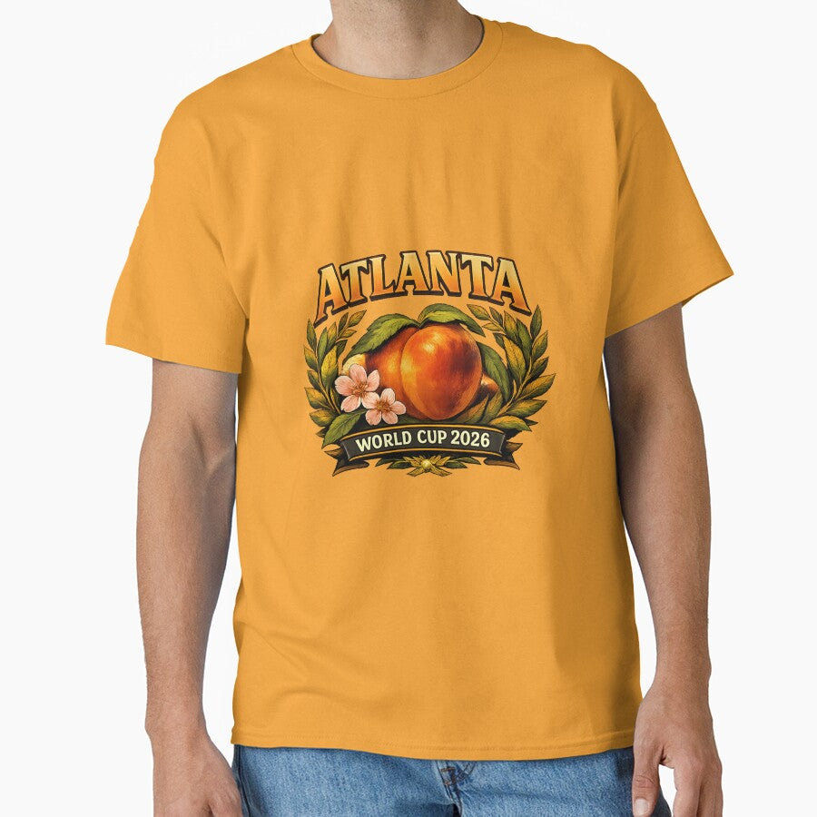 Atlanta 2026 World Cup Host City  — Georgia Peach Laurel Wreath by BrickByDream