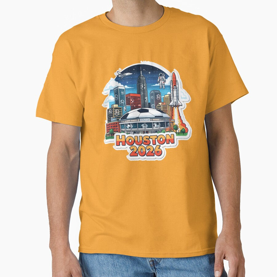 Houston 2026 Space City Soccer by Modefissi