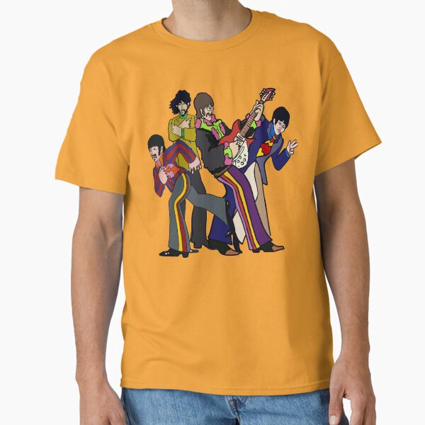 Sixties Cartoon Submarine Characters  Classic T-Shirt