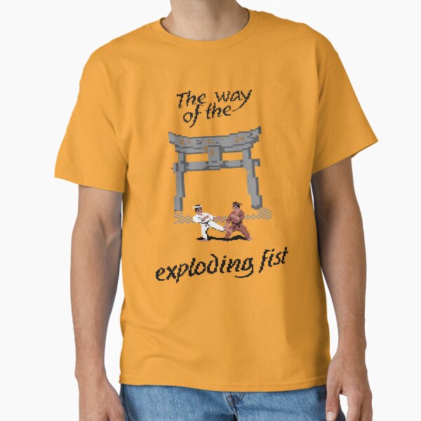 The way of the exploding fist for C64, Amiga and other home computers. Classic T-Shirt