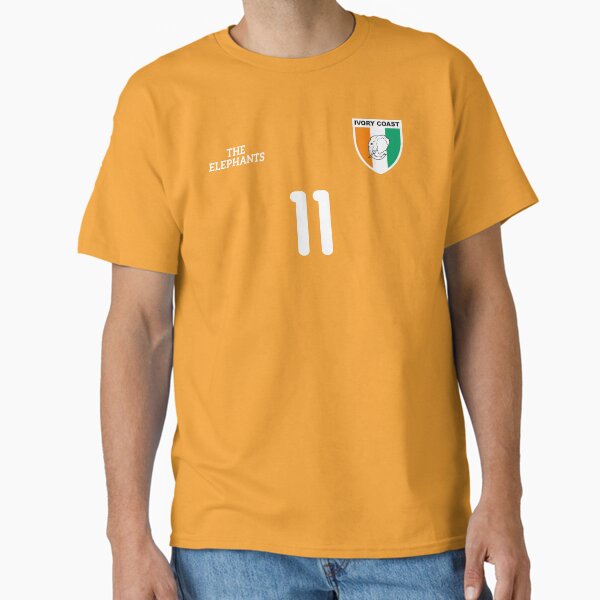 Ivory Coast (Côte d'Ivoire) Soccer Pride Retro Football Jersey for Fans Classic T-Shirt