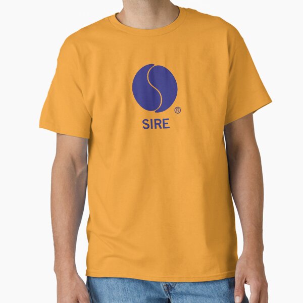 SIRE Records Logo Indigo Classic T-Shirt