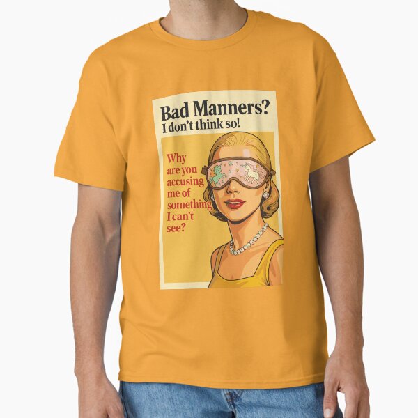 why are you accusing me of something i cant see Classic T-Shirt
