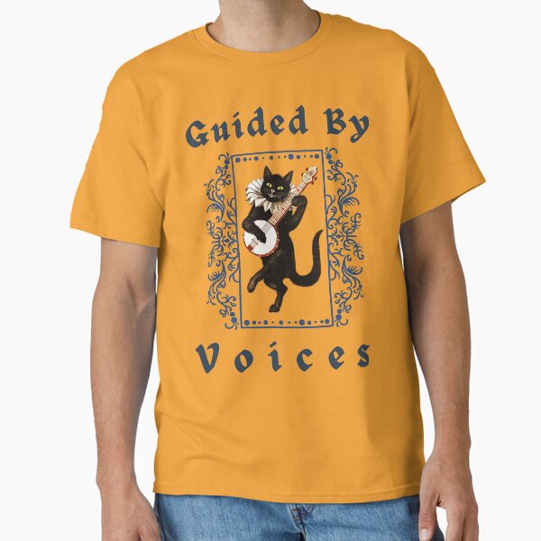 Guided by voices - Cat playing guitar Classic T-Shirt