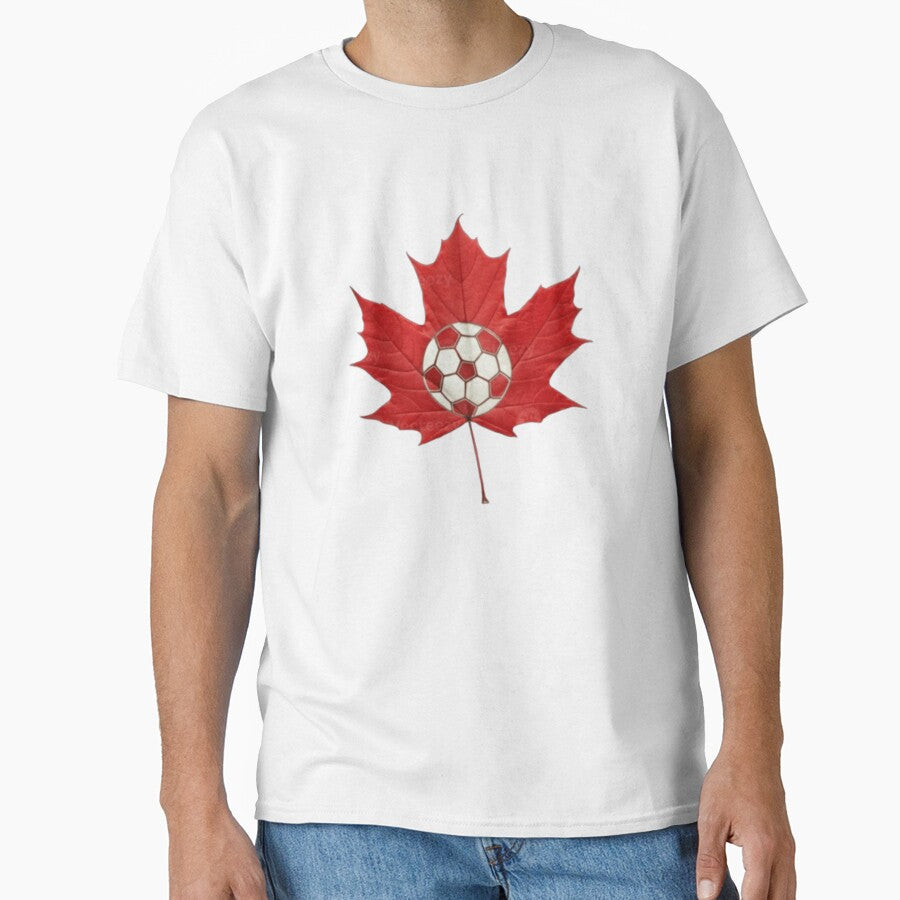 Canadian Soccer Maple Leaf Design - Canada Football Pride by Bulk store
