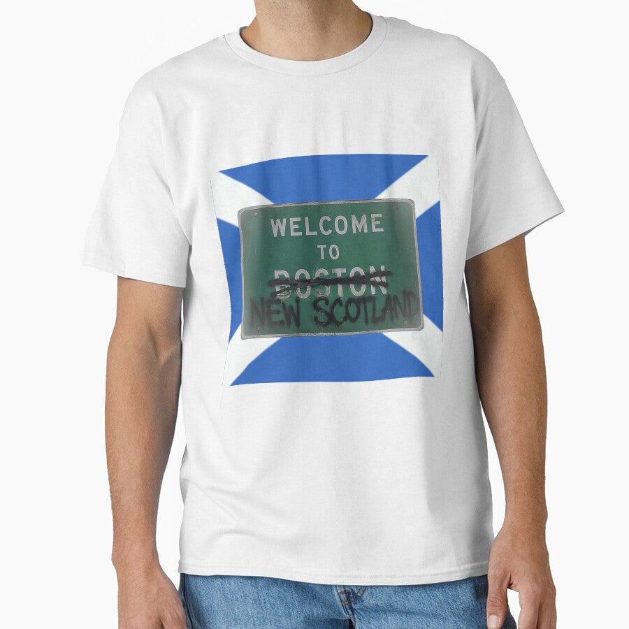 Boston Sign New Scotland Titan Takeover Soccer Scottish Flag by No Scotland No Party - Titan Takeover