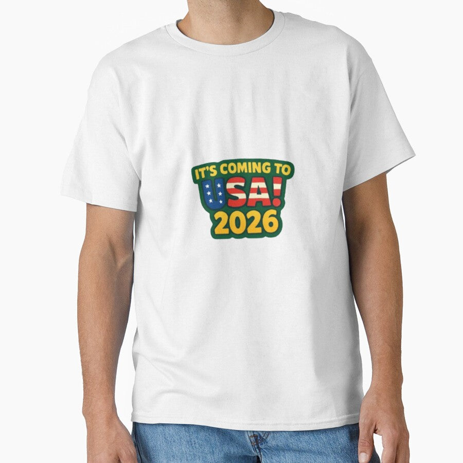 It's Coming to USA 2026 World Cup Soccer Sticker by Pixanova
