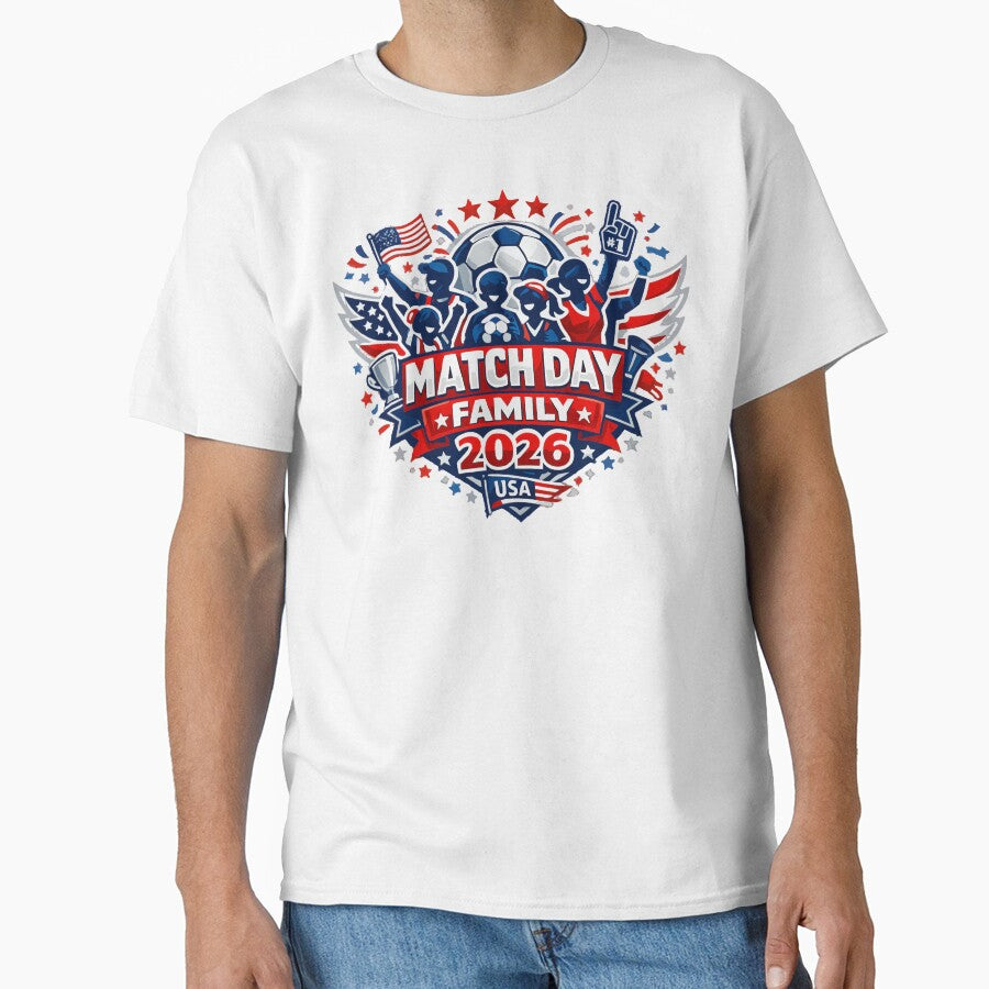 USA Soccer Family 2026 Match Day by XYZ Studio