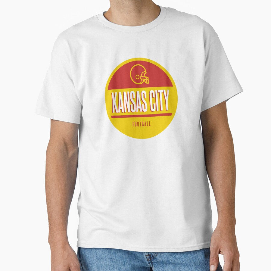 Kansas City retro football by BVHstudio