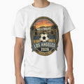 Los Angeles 2026 World Cup Host City Vintage Football Badge — Hollywood Soccer Crest by BrickByDream