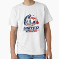 UNITED 2026 World Cup USA Canada Mexico Soccer T-Shirt by Ahmed Nedji