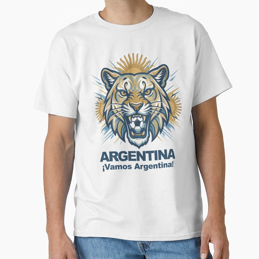 World Cup Argentina Football Tiger by MarcV88