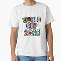 World Cup 2026 Flags Typography Design by Dudek Originals