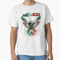 Mexico Soccer Cyber Eagle - Futuristic Football Mexican Pride by Extravanganzza