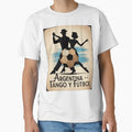Argentina Tango y Fútbol 2026 Vintage Milonga Poster - Buenos Aires World Cup Football Fan Design by SofDelAtlas
