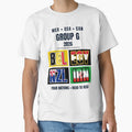 Group G 2026 Soccer Football Shirt Belgium Egypt Iran New Zealand World Tournament by The Hairy Melon