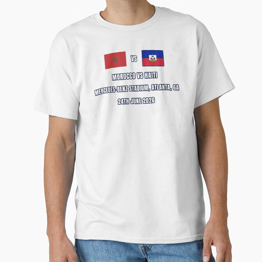 Morocco vs Haiti 24 June 2026 – Football Match Design Atlanta by The Hairy Melon