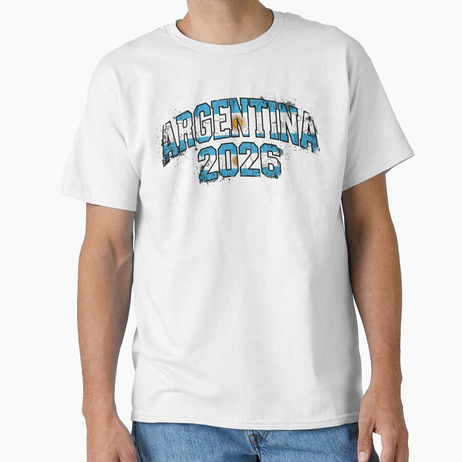 Argentina Flag Soccer Fan Gift 2026 by Martin's_Design