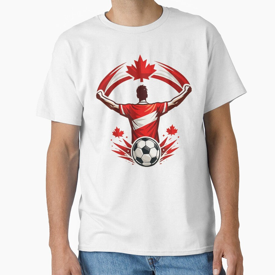 Canada Soccer Fan Patriotic Supporter by Corvoria