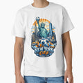New York City Football Design Statue of Liberty Soccer Fan Art NYC Skyline Shirt USA Sports Graphic Tee Gift for Football Fans by GarnerSupplyCo