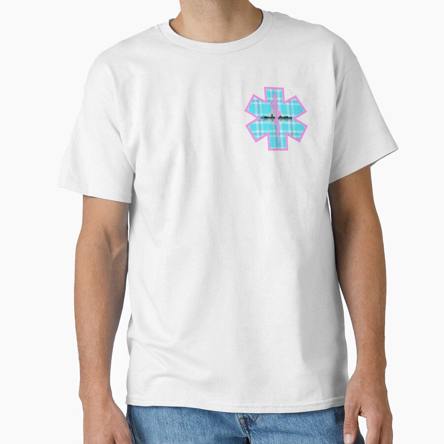 City of Miami EMS Star of Life on Miami Skyline by BerlinerKatzen
