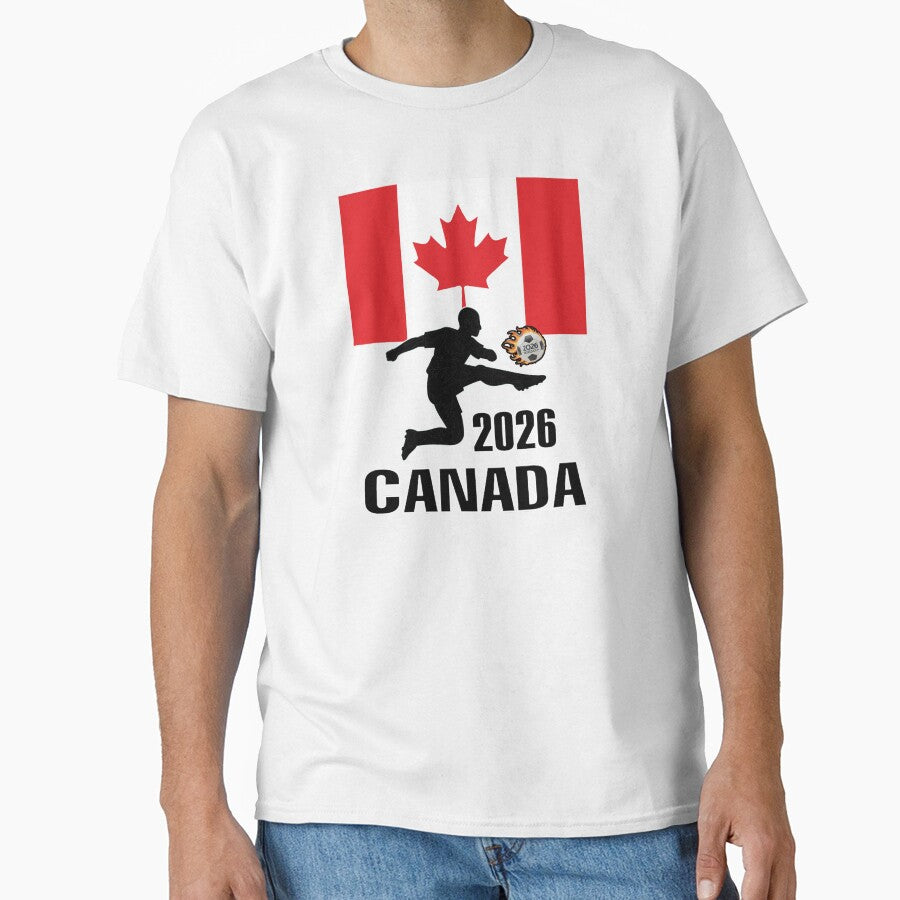 Canada Soccer T-shirt 2026 by benchpod47