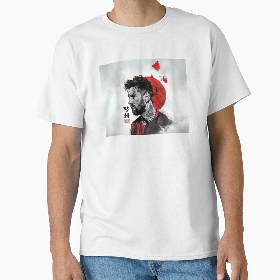 Messi Red Moon by NahtusDesign