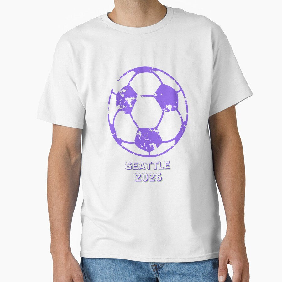 Seattle soccer 2026 fan t-shirt by XDivineTees
