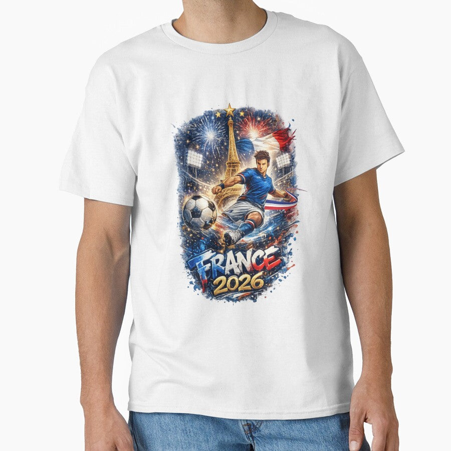 France Football 2026 Street Art Graphic – French Soccer Fan Merch ver 1 by CosmicNook1
