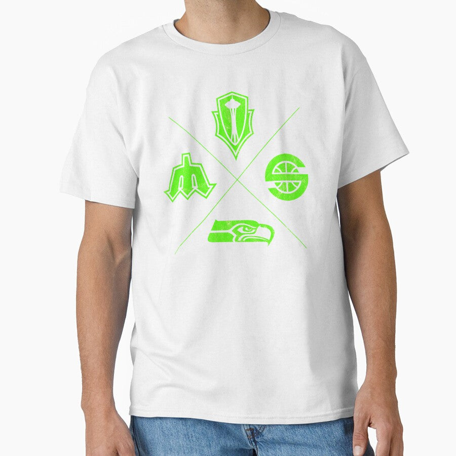 My SEA Team - Fab 4 Green by Gabradoodle Tees