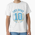 The Goat 10 - Vintage Argentina Soccer Retro Varsity by Harrak Housni