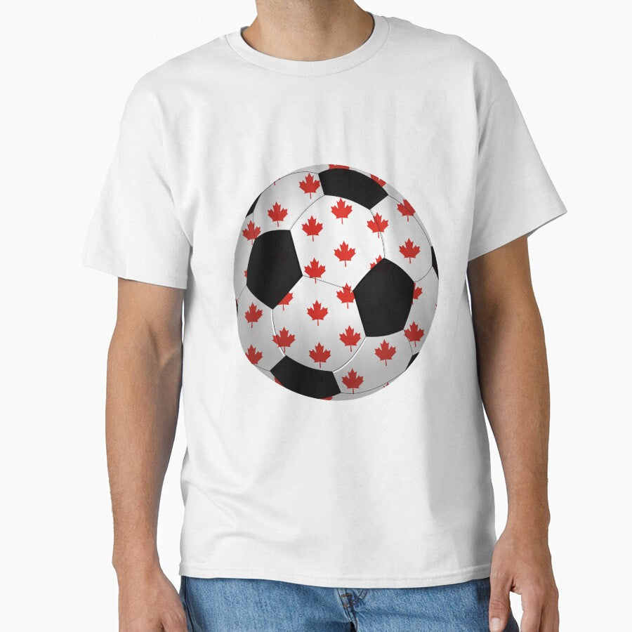 Soccer, Canadian soccer design, Canada Flag by marosharaf