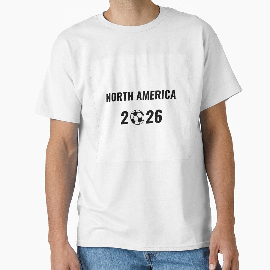North America 2026 Shirt – USA Canada Mexico Host Nations Soccer Fan Tee | Uncle Jichuan by Uncle-Jichuan