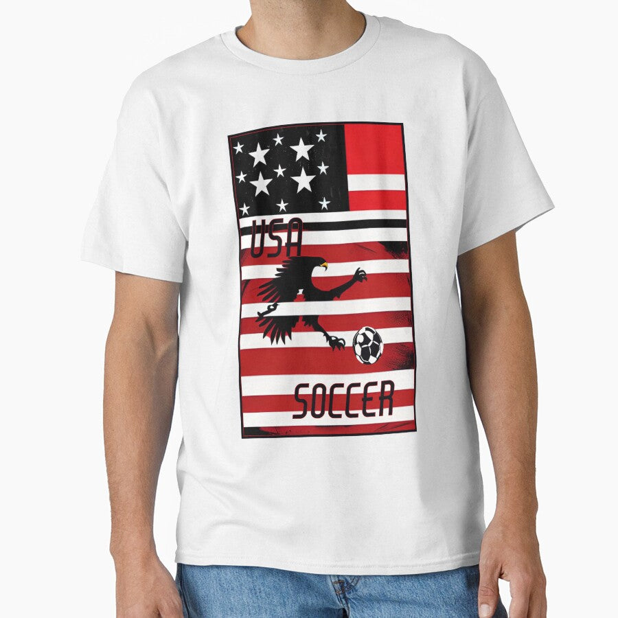 USA Soccer Powerful Eagle by Soccer-Stuff