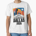 Dallas 2026 Texas Soccer Souvenir T-Shirt V8 by DarylWelsh2024