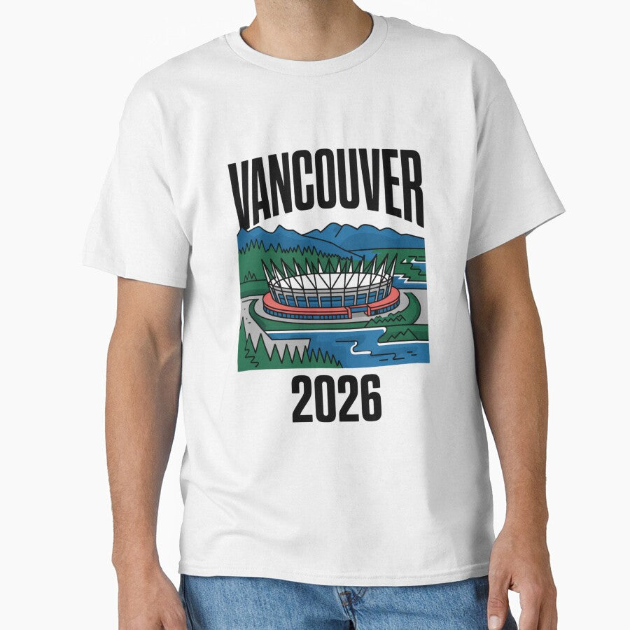 Toronto 2026 Skyline T-Shirt V23 by DarylWelsh2024