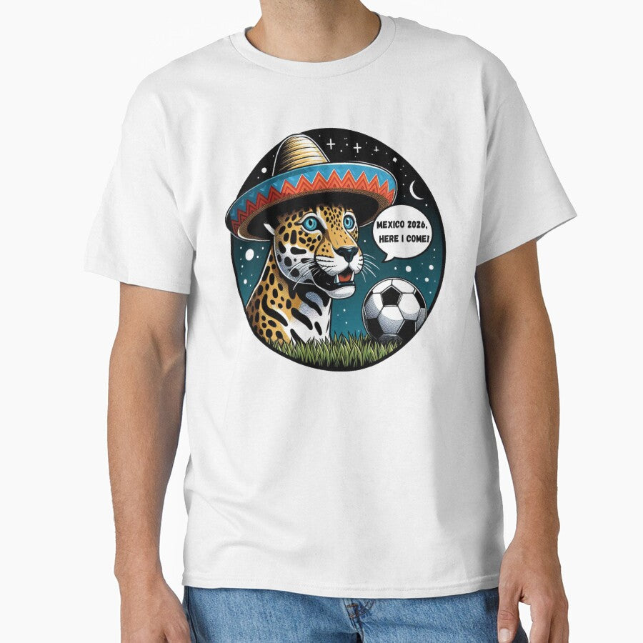 USA CANADA MEXICO 2026: The Sombrero-Wearing Leopard of Mexico 2026 by Tw1nsAIArt