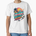 Miami Soccer Summer – Retro Beach Match Day Design by MySheetMusicArt