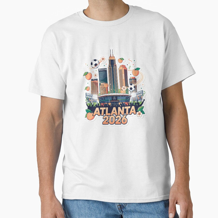 Atlanta 2026 Skyline Soccer by Modefissi