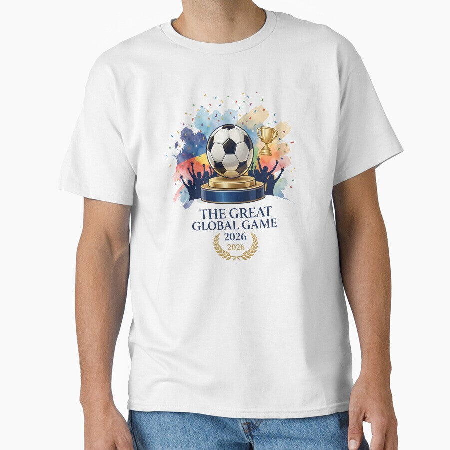 The Great Global Game 2026 - Ultimate Soccer Championship Trophy Design by SupernovaNote
