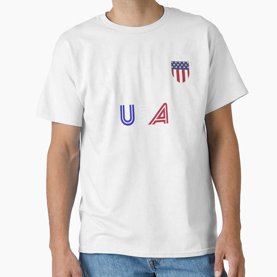 USA Soccer Team American Flag football fan by majuga